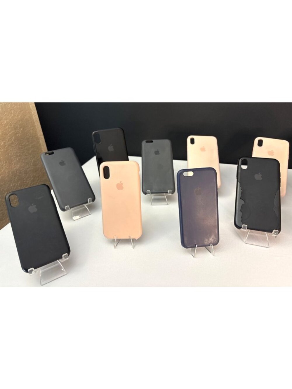 Genuine Apple iPhone Silicone Case & Unbranded Cell Phone Cases Lot 18 Leather - Picture 3 of 16